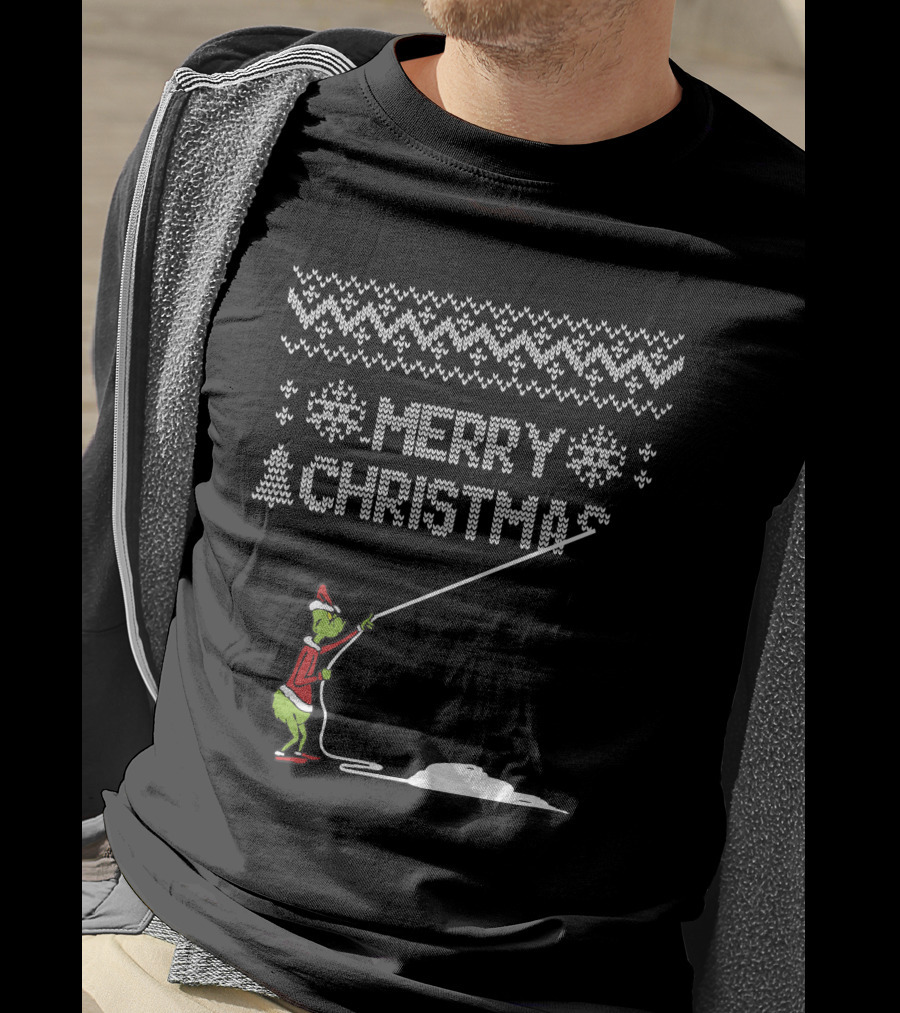 Merry Christmas Grinch Santa T-Shirt