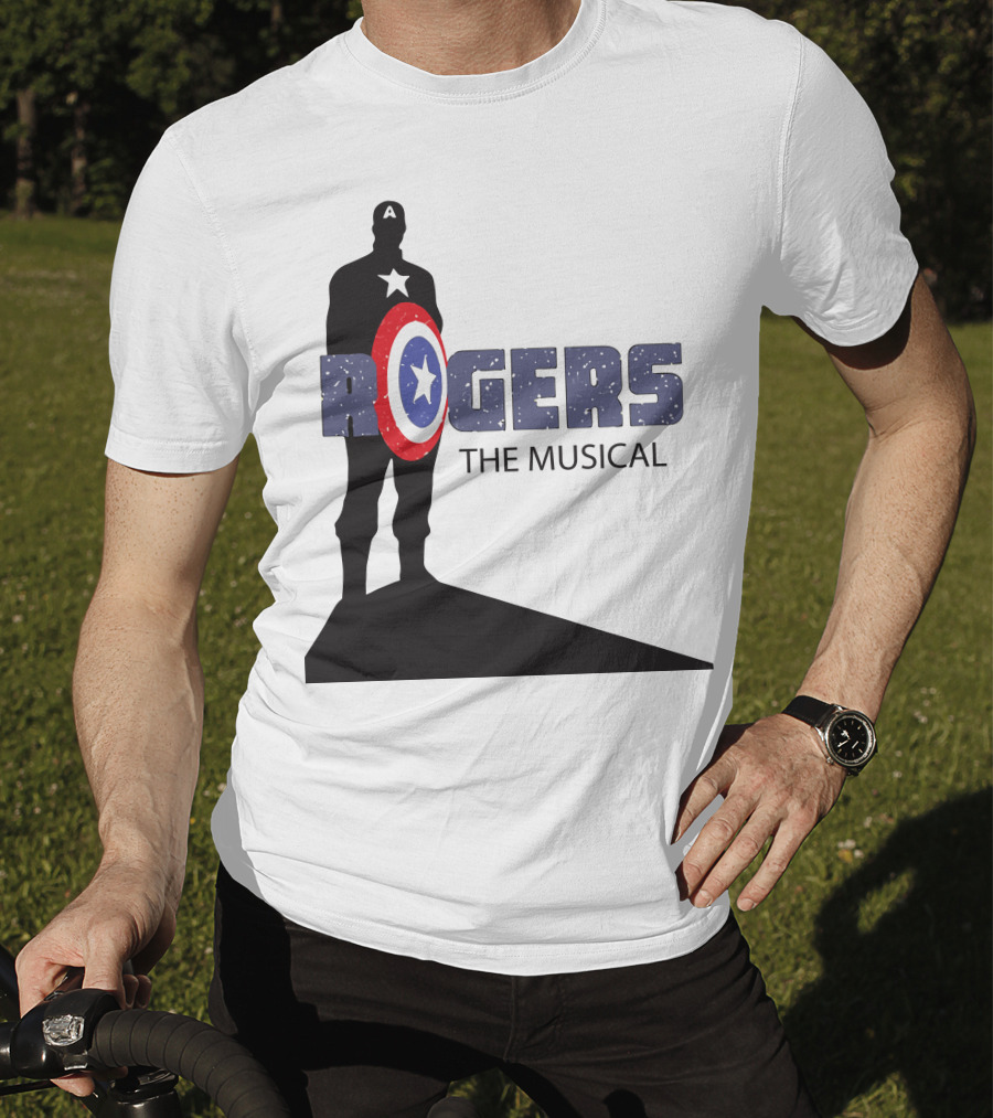 Rogers The Musical Captain America Shield T-Shirt