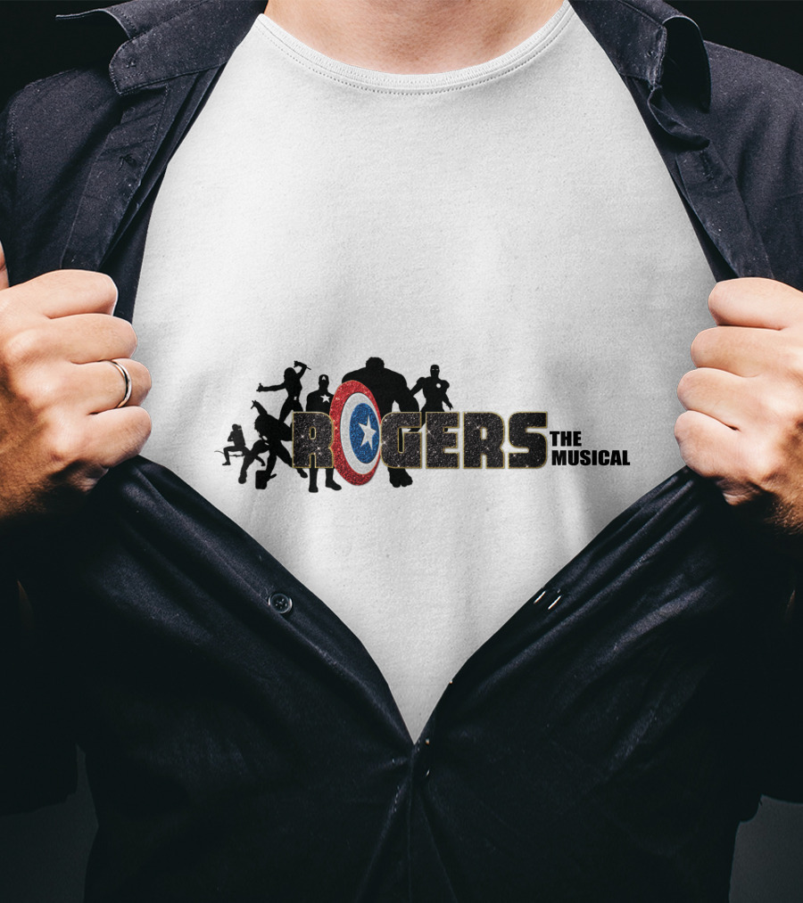 Marvel Hawkeye Avengers Rogers The Musical T-Shirt