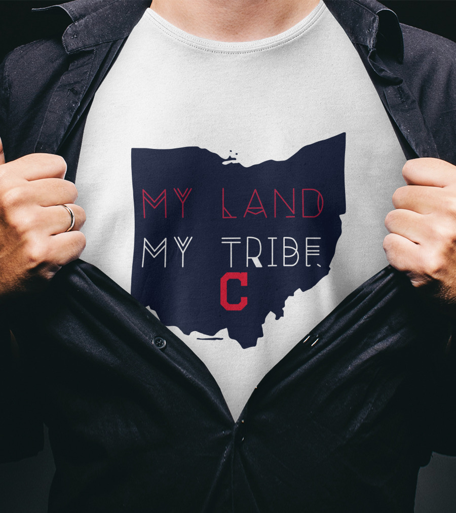 My Land My Tribe Cleveland C Indians T-Shirt