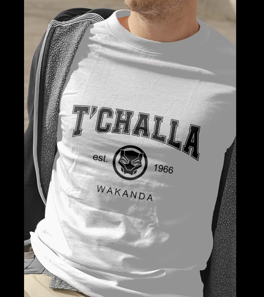 T'Challa Est 1966 Wakanda Black Panther T-Shirt
