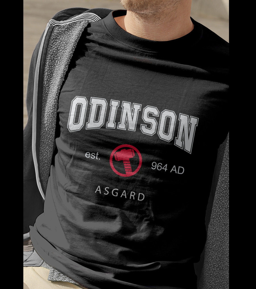 Odinson Asgard Est 964 AD Mjolnir T-Shirt