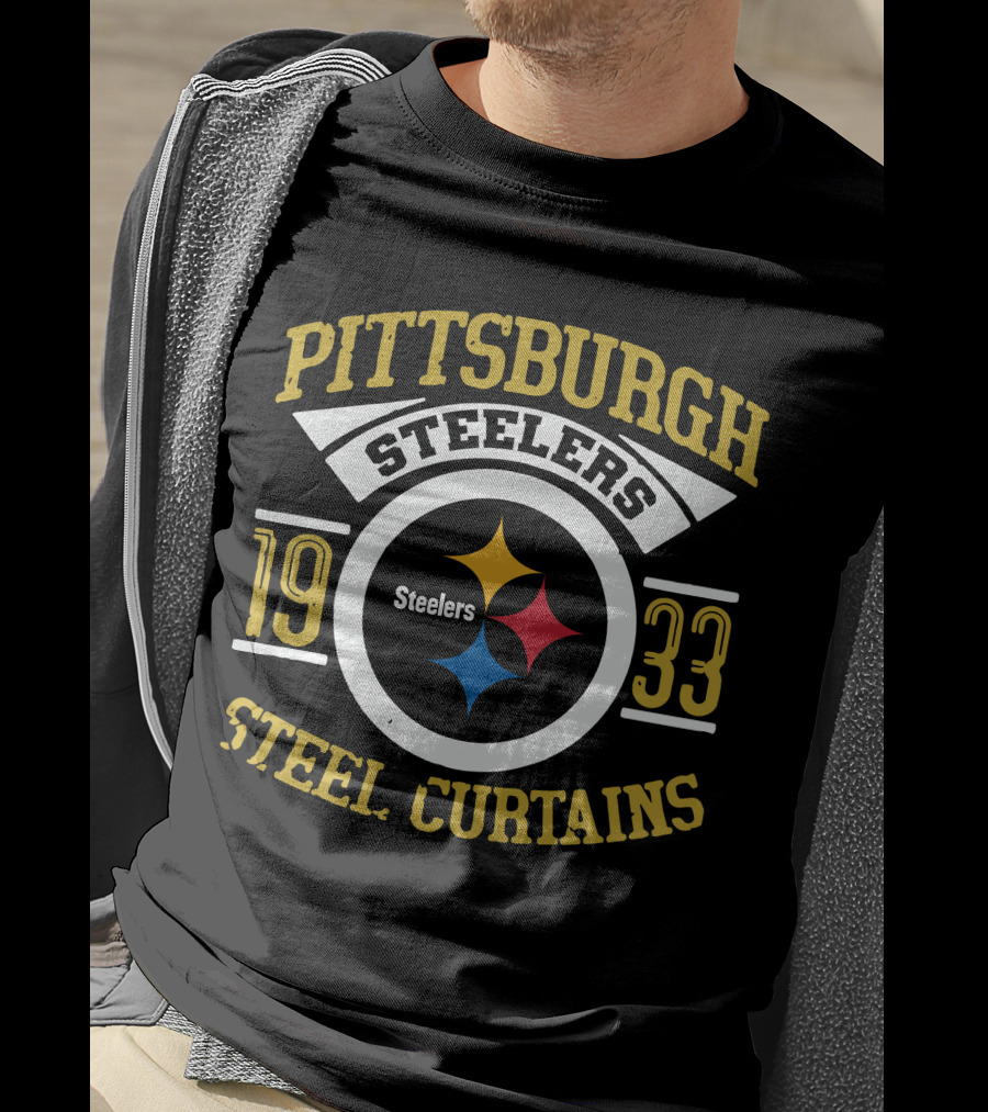 Pittsburgh Steelers Steel Curtains 1933 T-Shirt