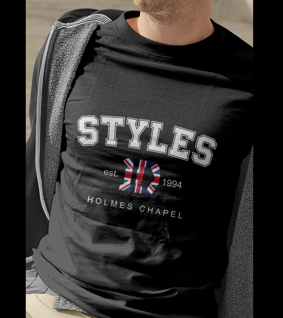 Styles Established 1994 HD Holmes Chapel Union Jack T-Shirt
