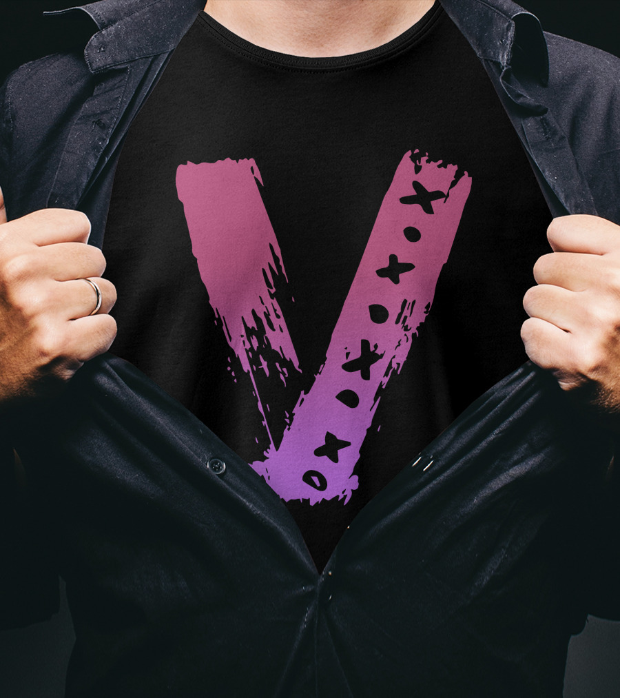 Pink Vlone V XO T-Shirt