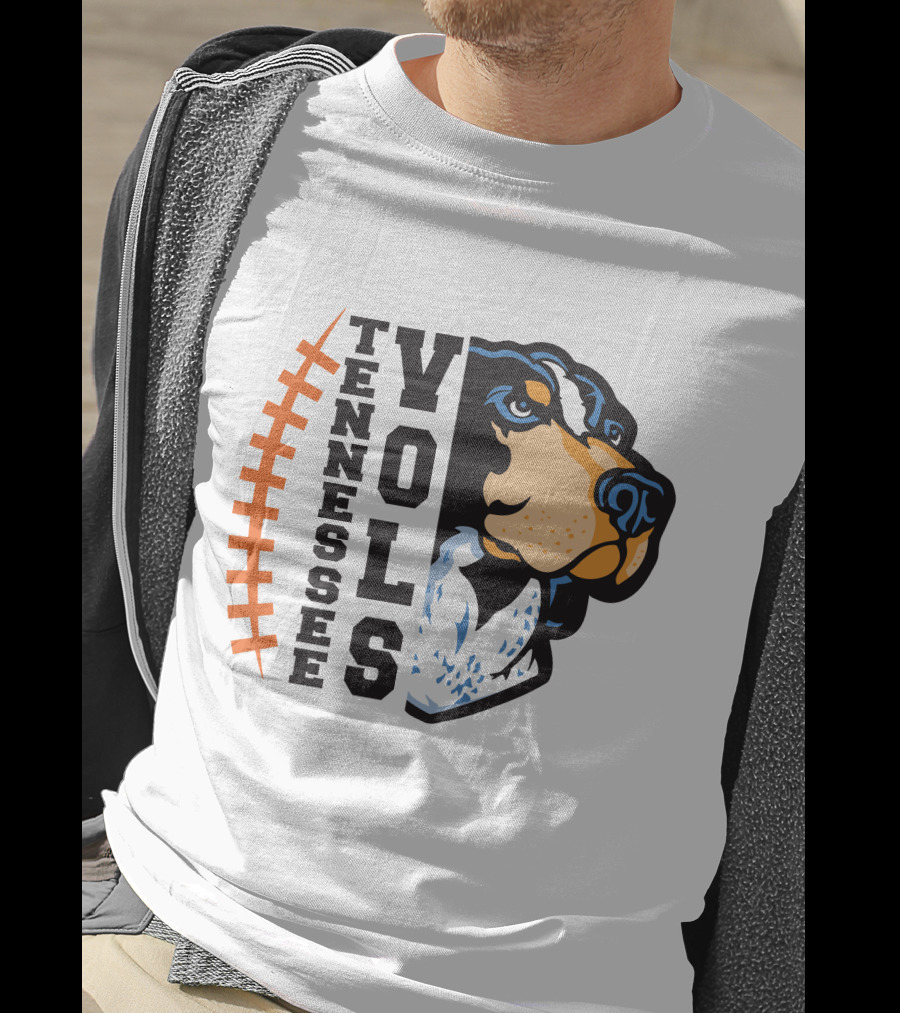 Tennessee Vols Football Dog Sublimation T-Shirt