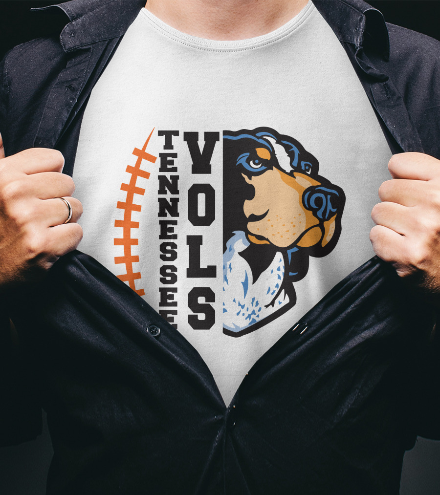 Tennessee Vols Football Dog Sublimation T-Shirt