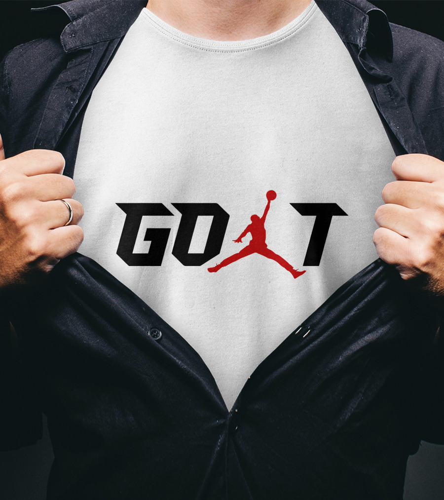 GOAT Michael Jordan Jumpman T-Shirt