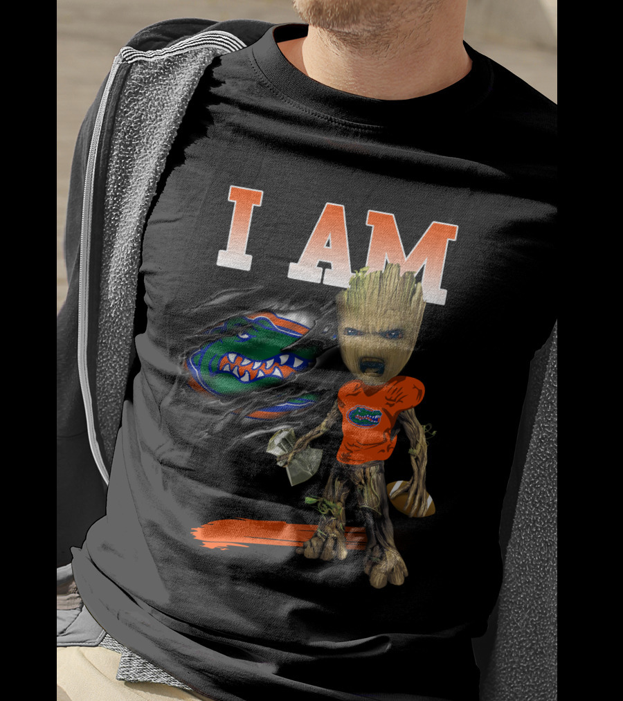 I Am Groot Florida Gators Football T-Shirt