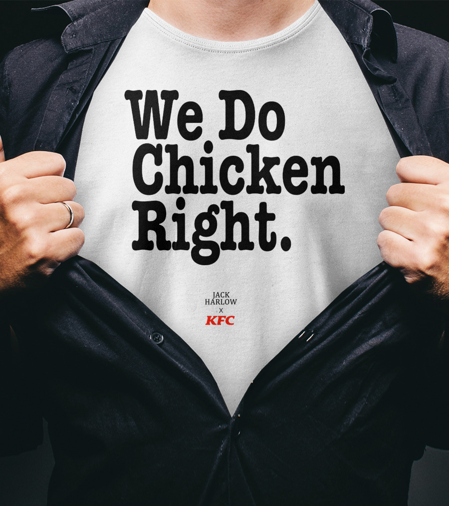 We Do Chicken Right Jack Harlow X KFC T-Shirt