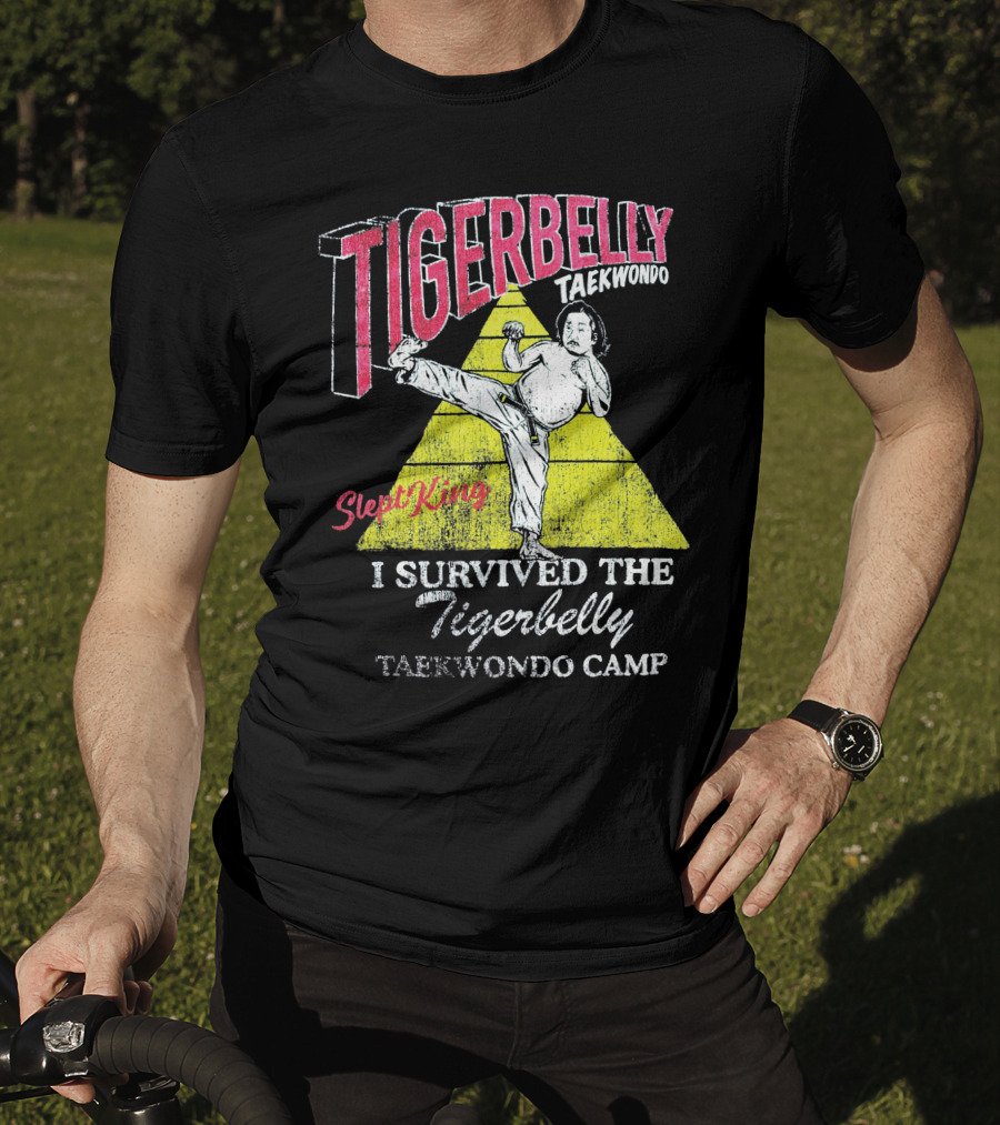 Tigerbelly Taekwondo SleptKing I Survived The Tigerbelly Taekwondo Camp T-Shirt
