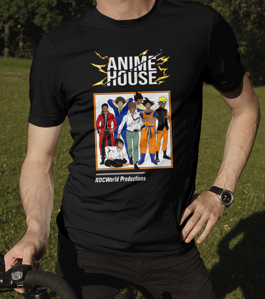 Anime House RDCWorld Productions Manga Characters T-Shirt