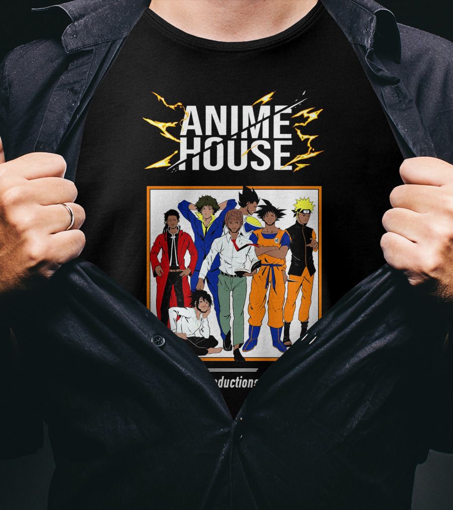 Anime House RDCWorld Productions Manga Characters T-Shirt