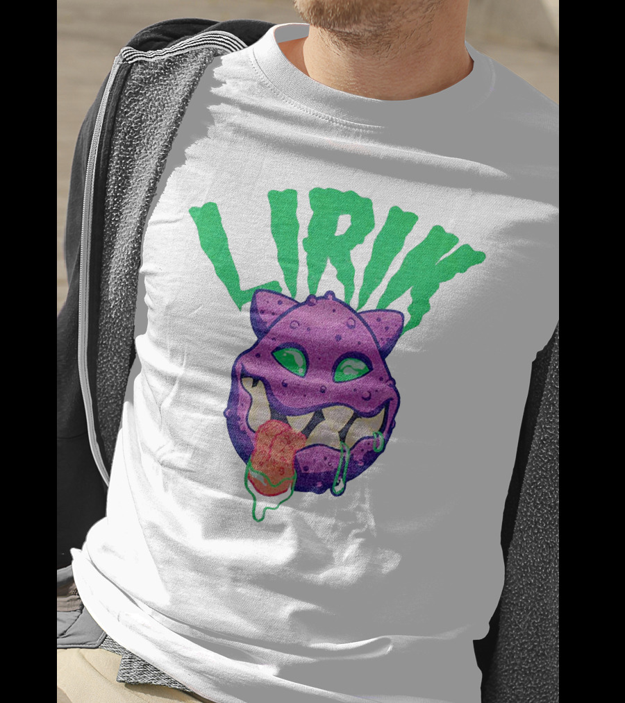 LIRIK JAWS LS Monster Head T-Shirt