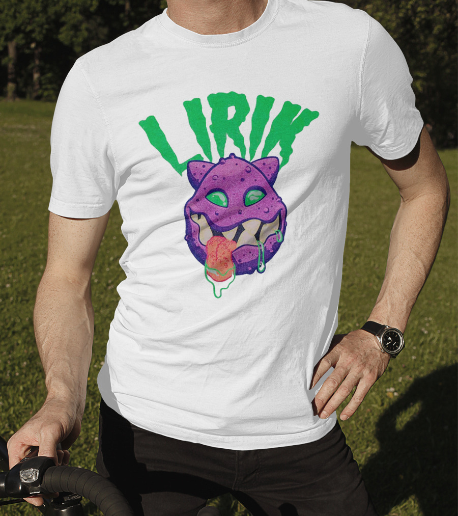 LIRIK JAWS LS Monster Head T-Shirt