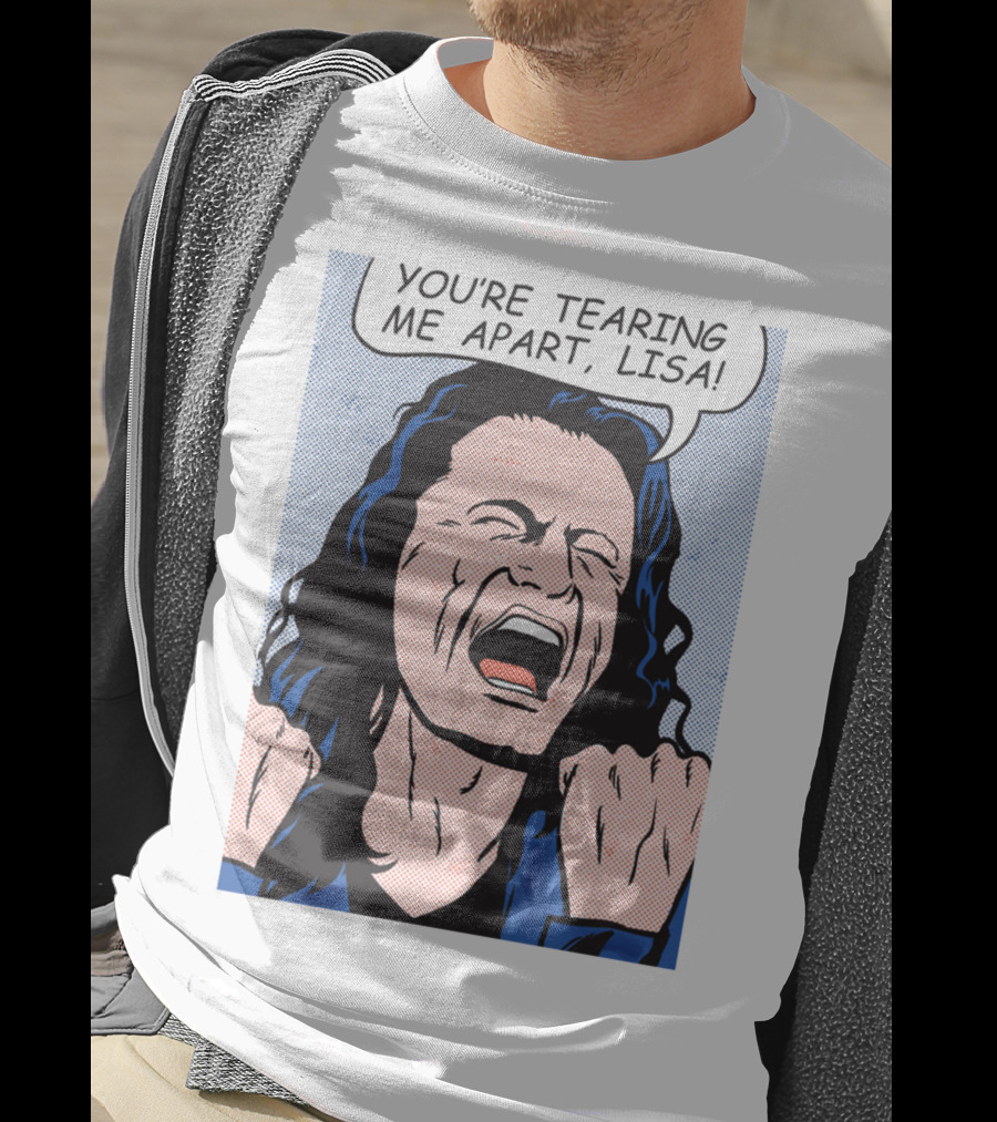 You're Tearing Me Apart Lisa The Room Pop Art Comic T-Shirt