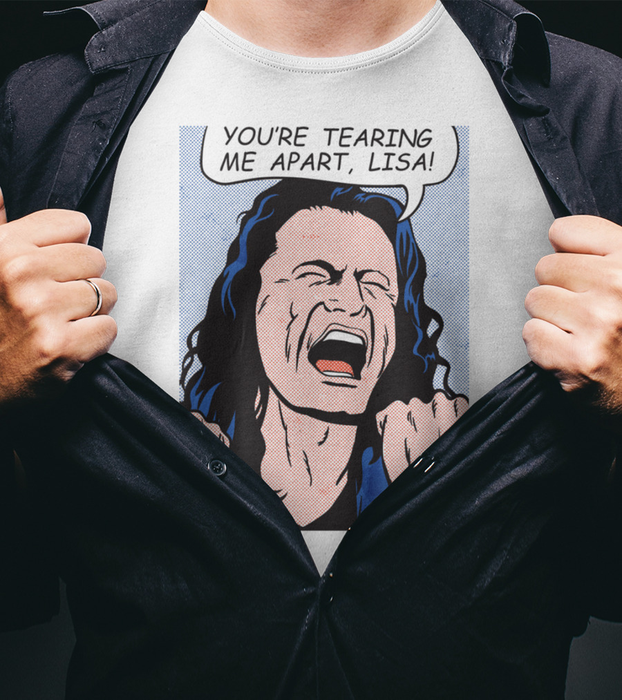 You're Tearing Me Apart Lisa The Room Pop Art Comic T-Shirt