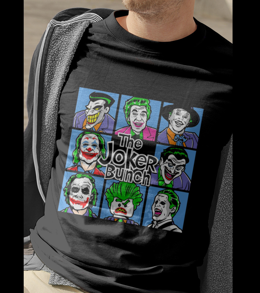 The Joker Bunch Iconic Joker Characters Compilation T-Shirt