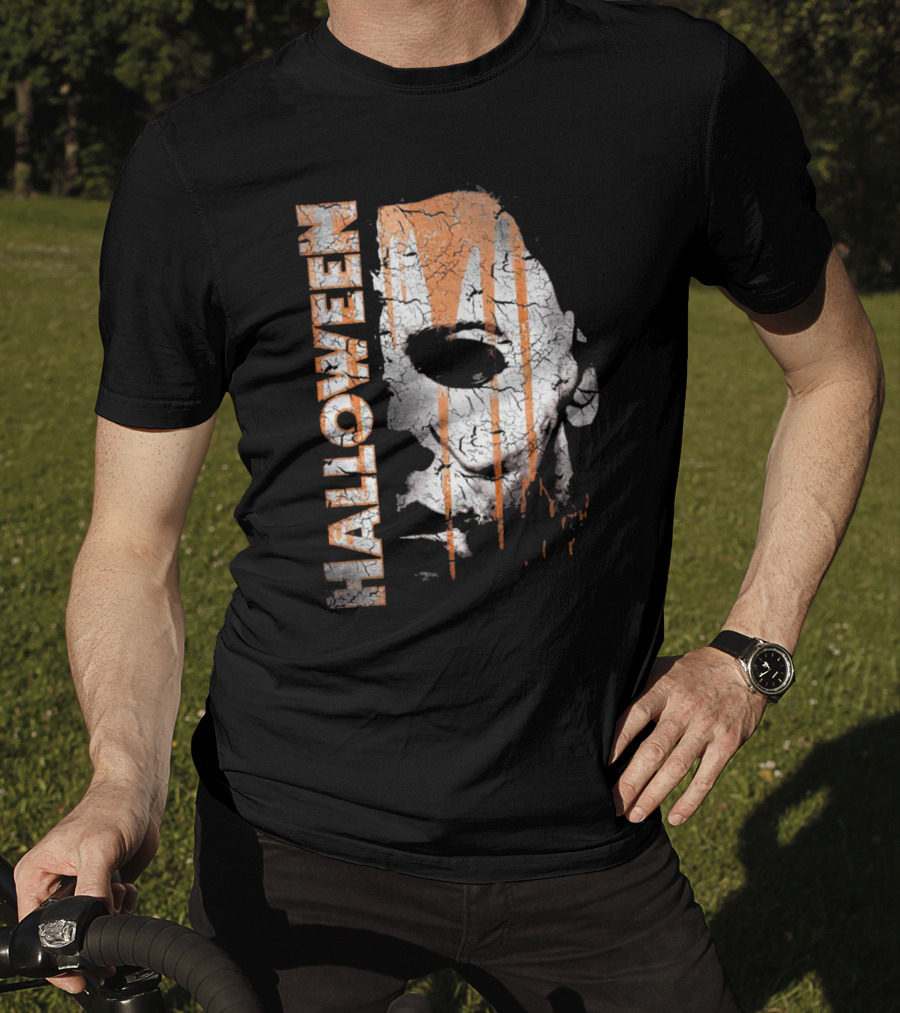 Halloween Michael Myers Mask 1978 Vintage Horror T-Shirt