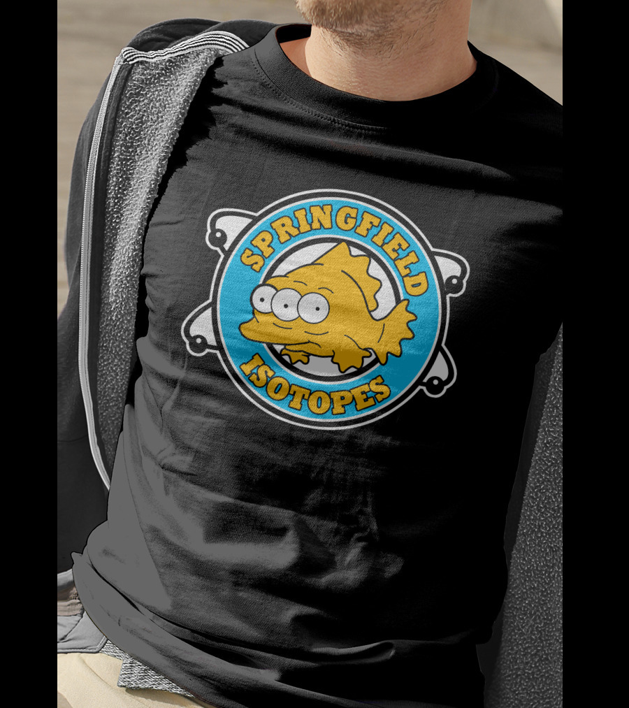 Springfield Isotopes Atomic Three Eyes Fish T-Shirt