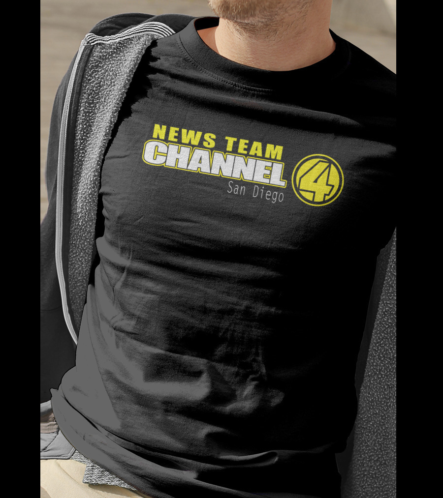 News Team Channel 4 San Diego T-Shirt