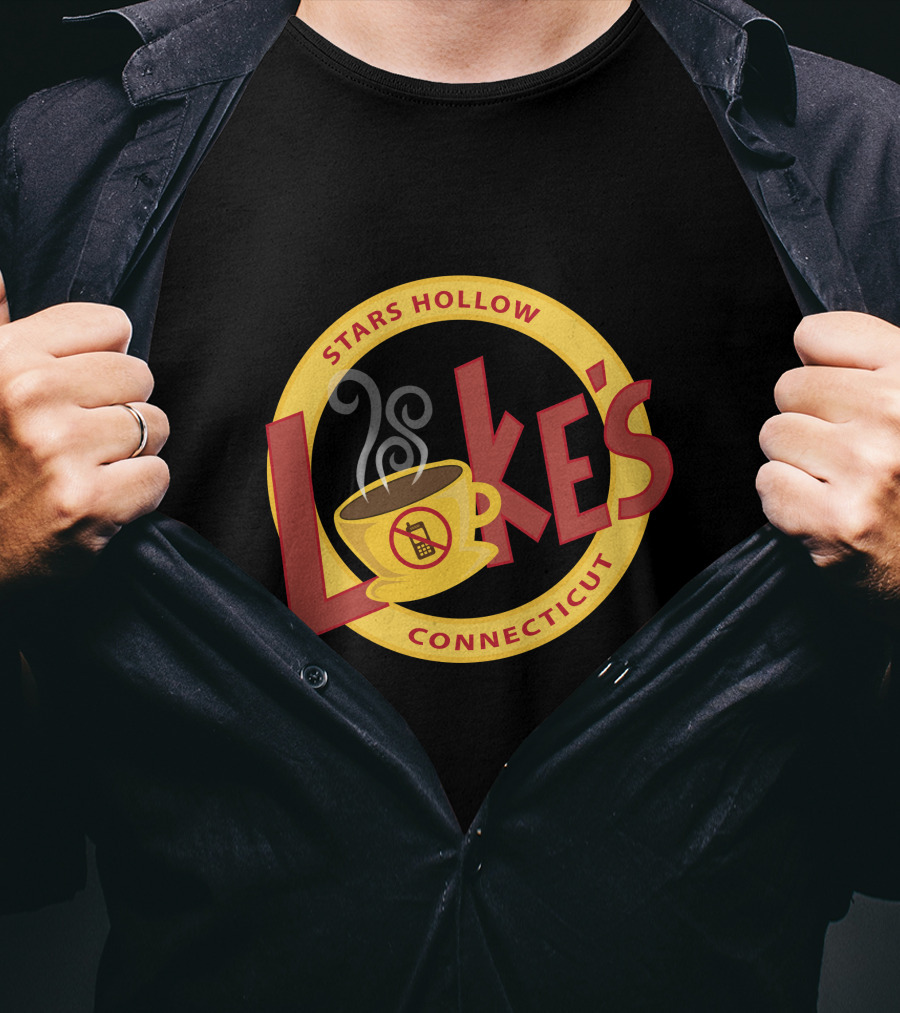 Luke's Stars Hollow Connecticut Coffee Shop Gilmore Girls T-Shirt