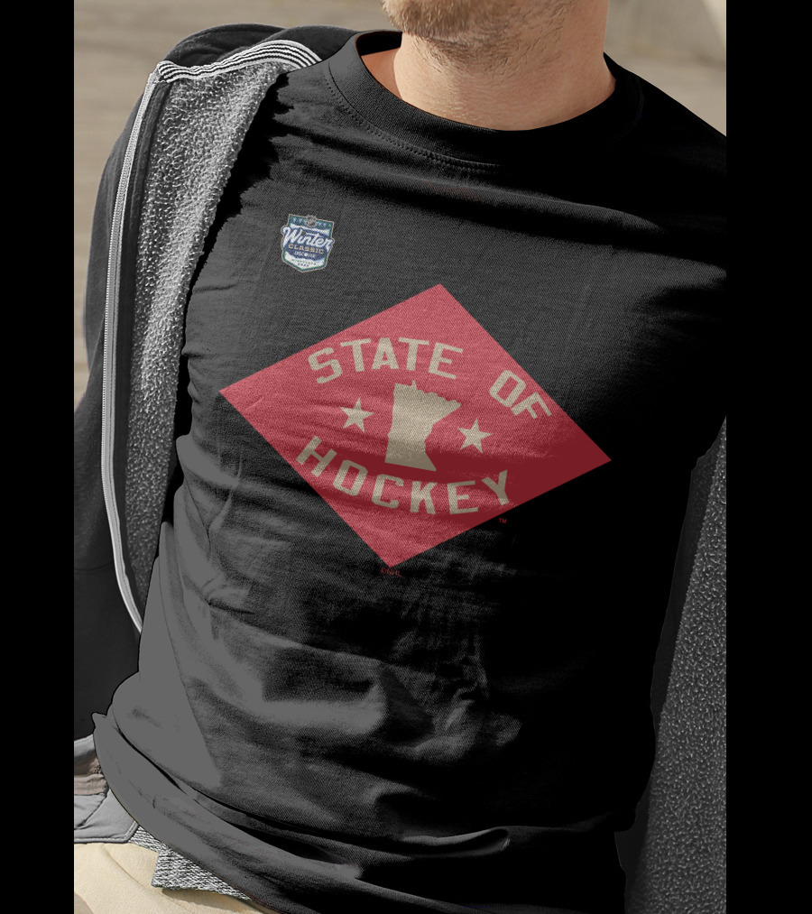 Minnesota Winter Classic State Of Hockey NHL T-Shirt