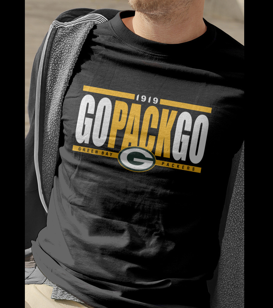 1919 Go Pack Go Green Bay Packers T-Shirt