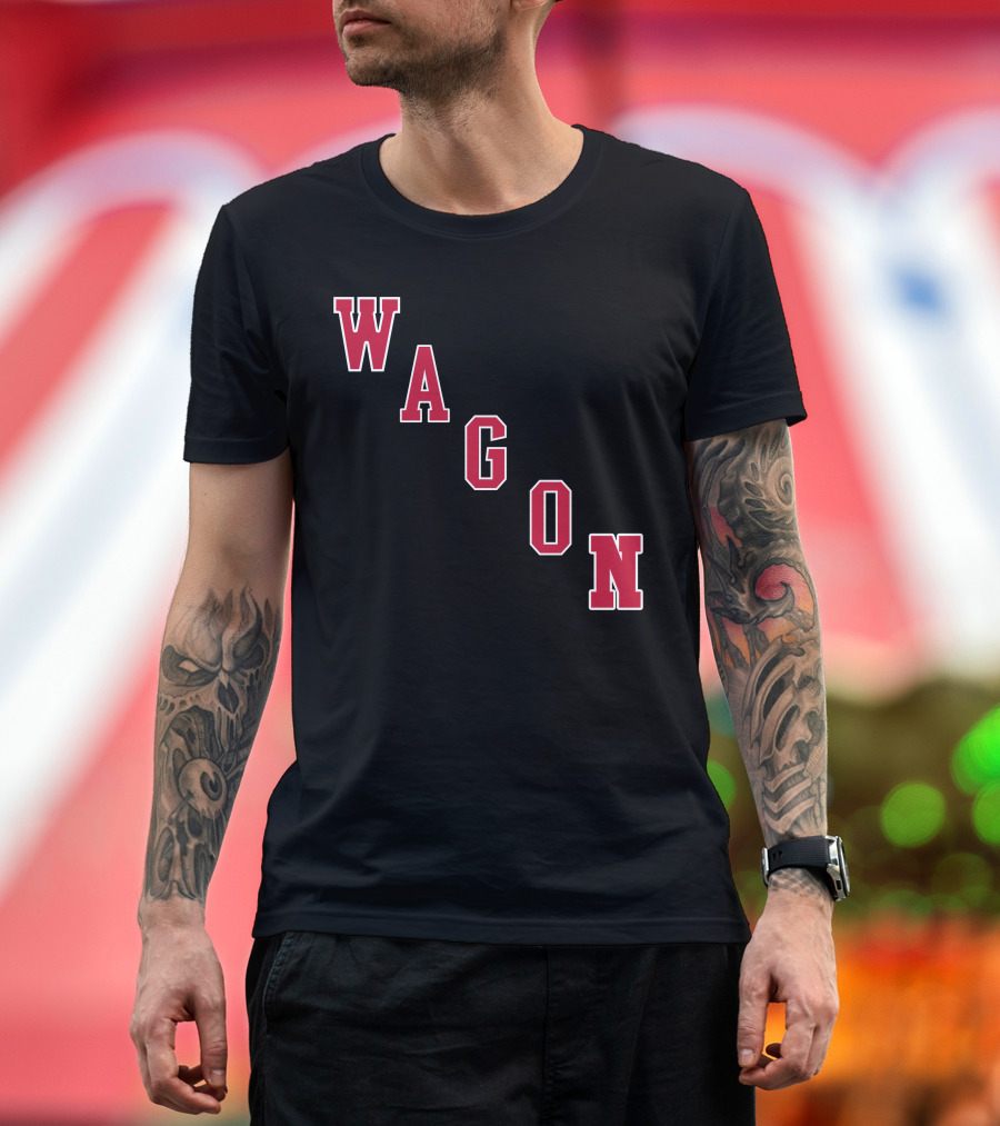 WAGON NY Spittin' Chiclets Hockey T-Shirt