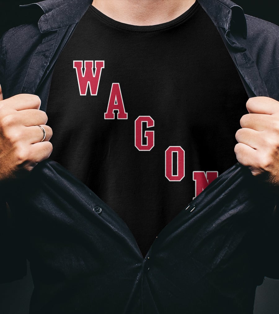 WAGON NY Spittin' Chiclets Hockey T-Shirt