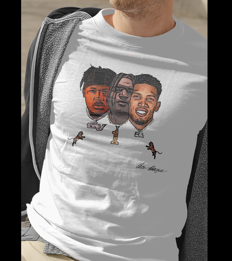Tres Amigos New GV Tyson AB Art By Ace Boogie T-Shirt