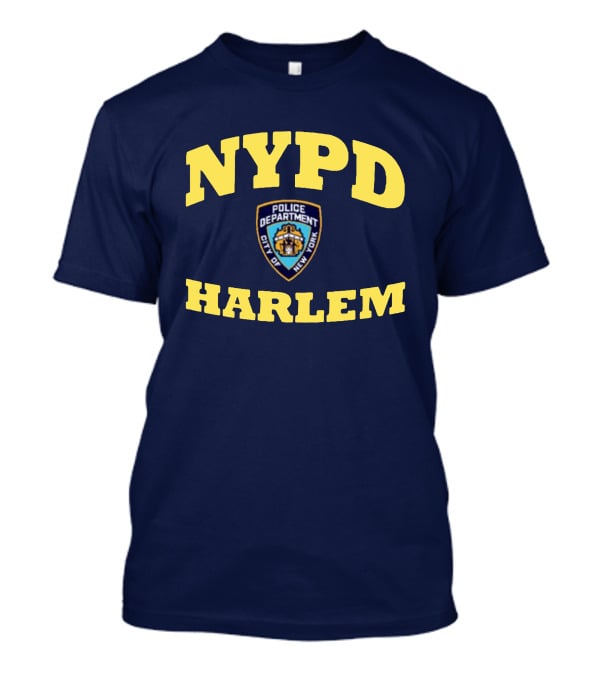 NYPD Police Department City Of New York Harlem T-Shirt