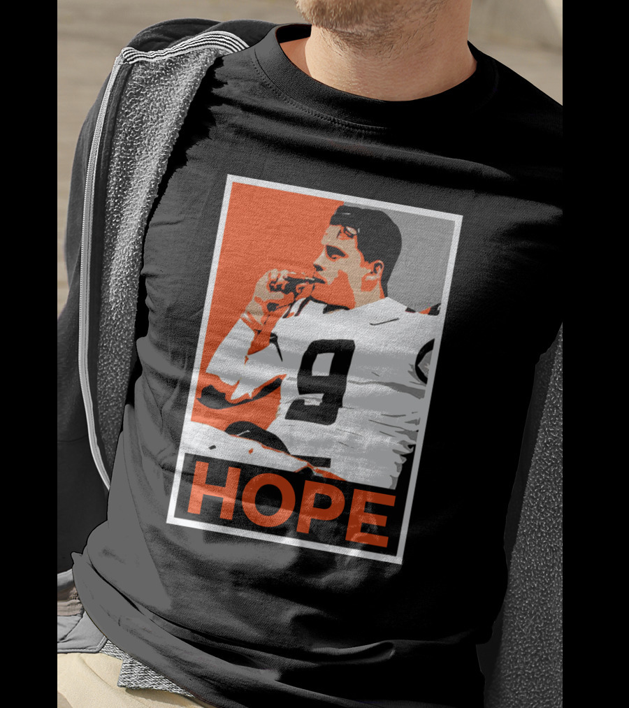 Joe Burrow Cigar Champ Hope T-Shirt