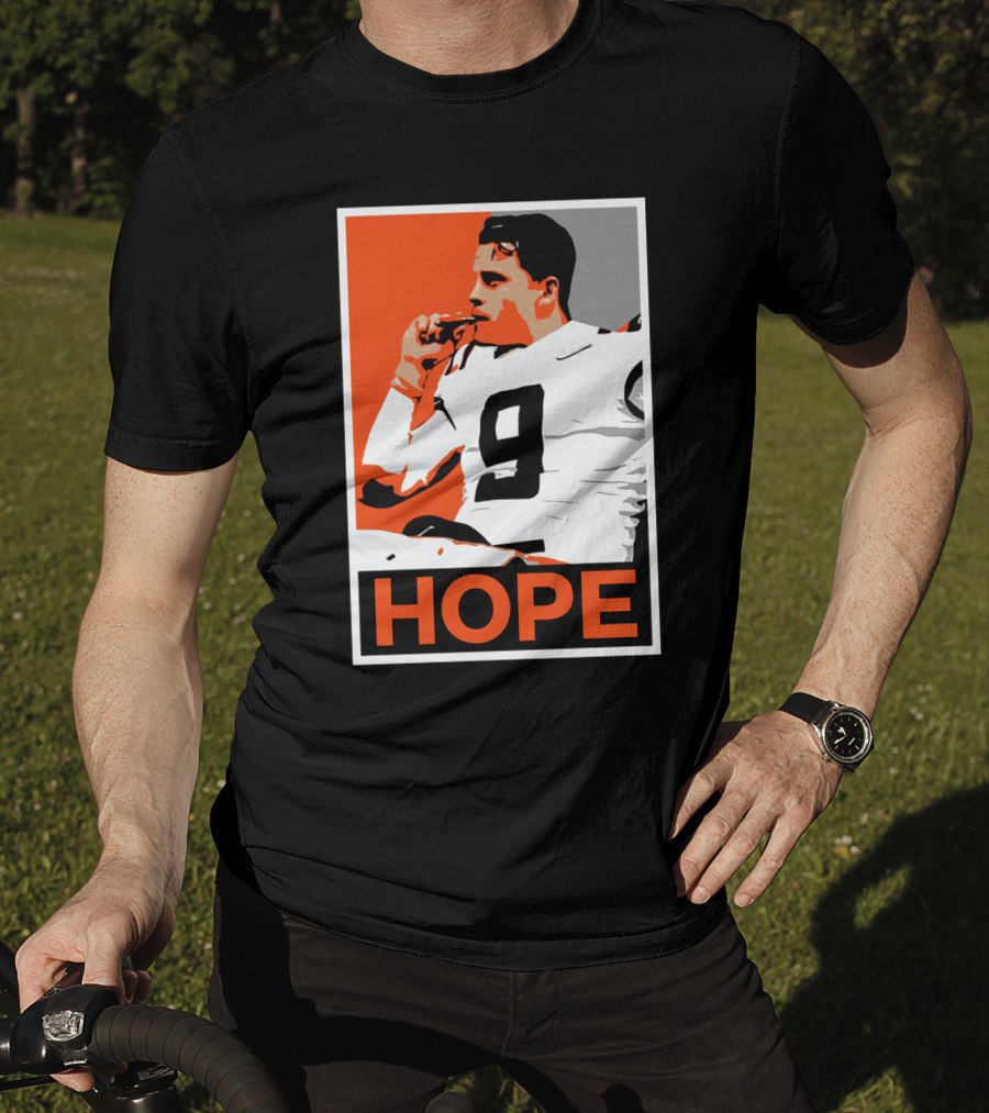 Joe Burrow Cigar Champ Hope T-Shirt