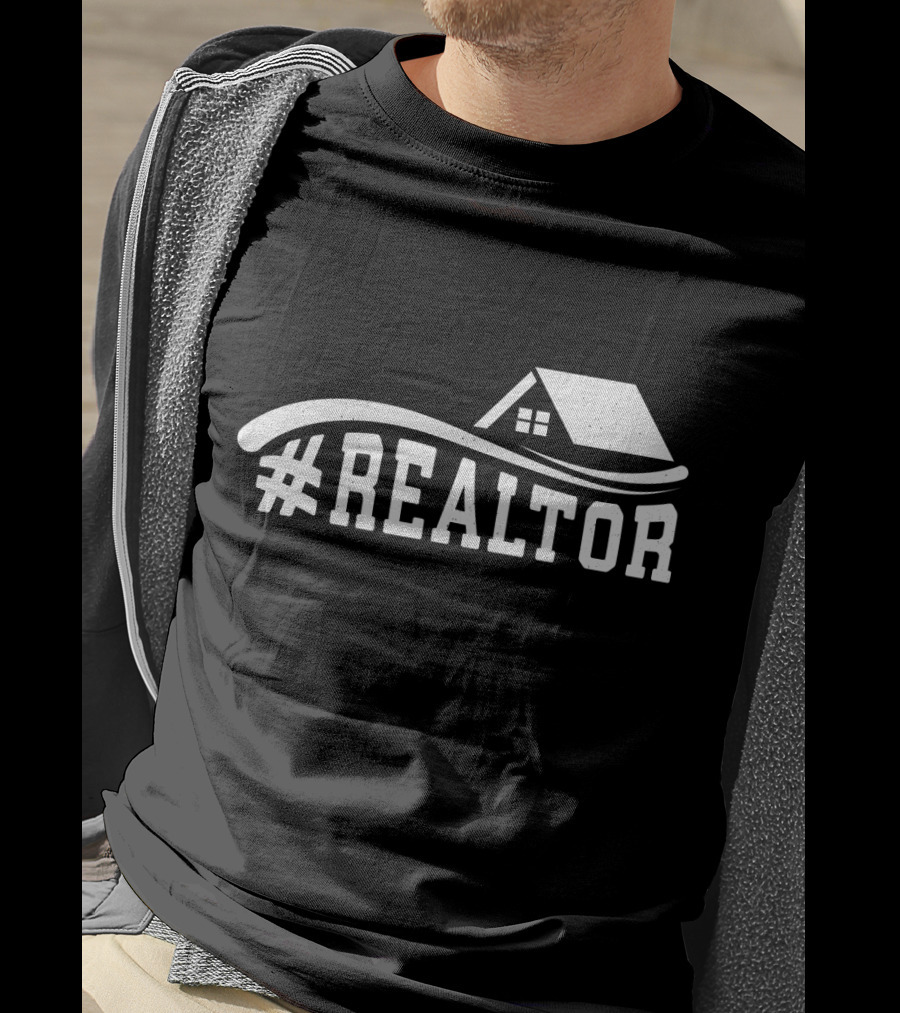 Realtor Housing Real Estate Agent Emblem T-Shirt