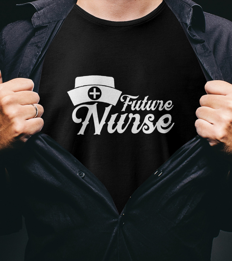 Future Nurse Nursing Cap T-Shirt