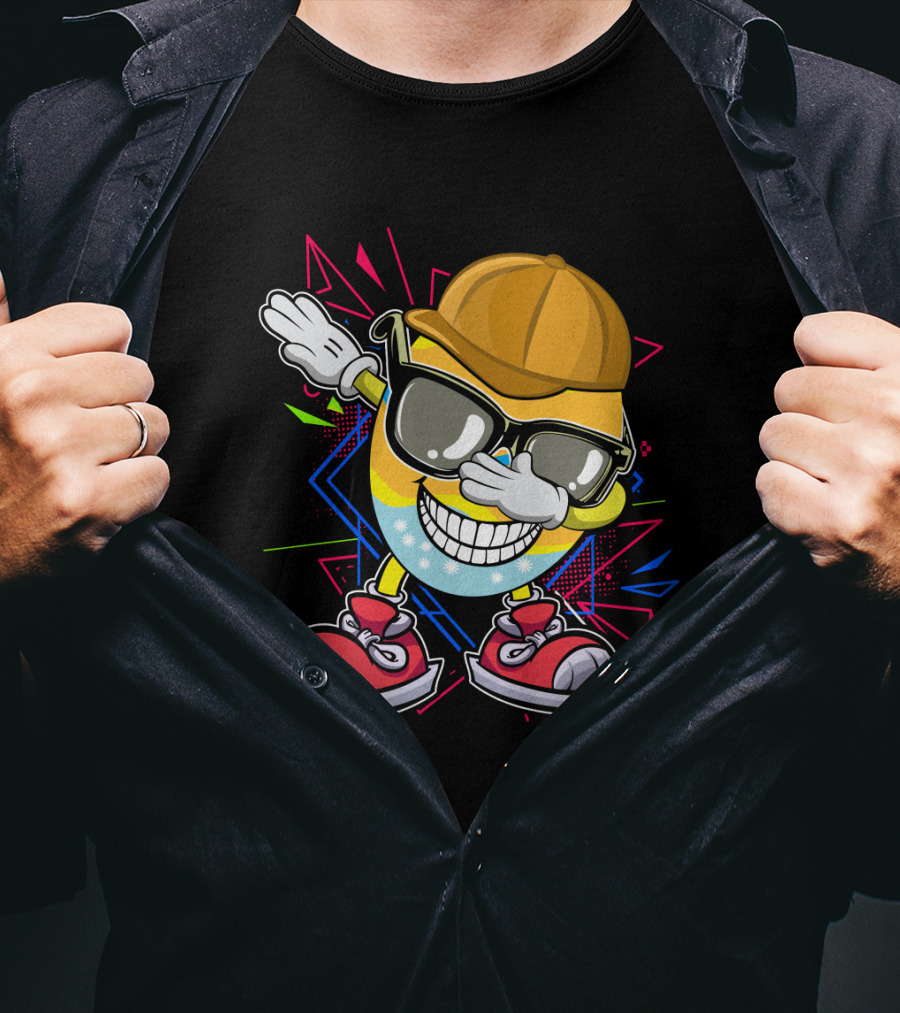 Dabbing Cool Easter Egg With Sunglasses And Cap T-Shirt