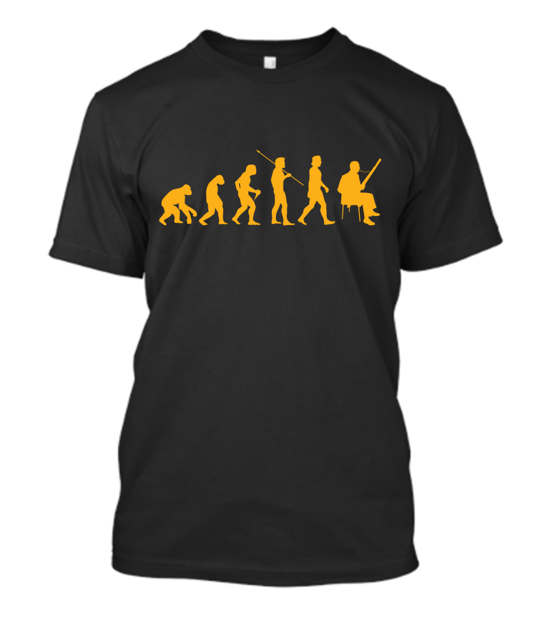 Evolution Of Man Bassoon Stages T-Shirt