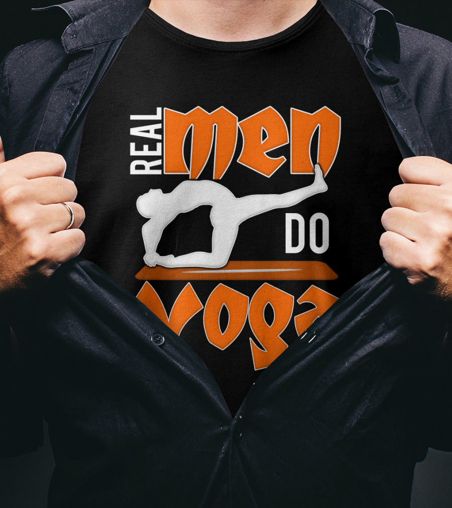 Real Men Do Yoga T-Shirt