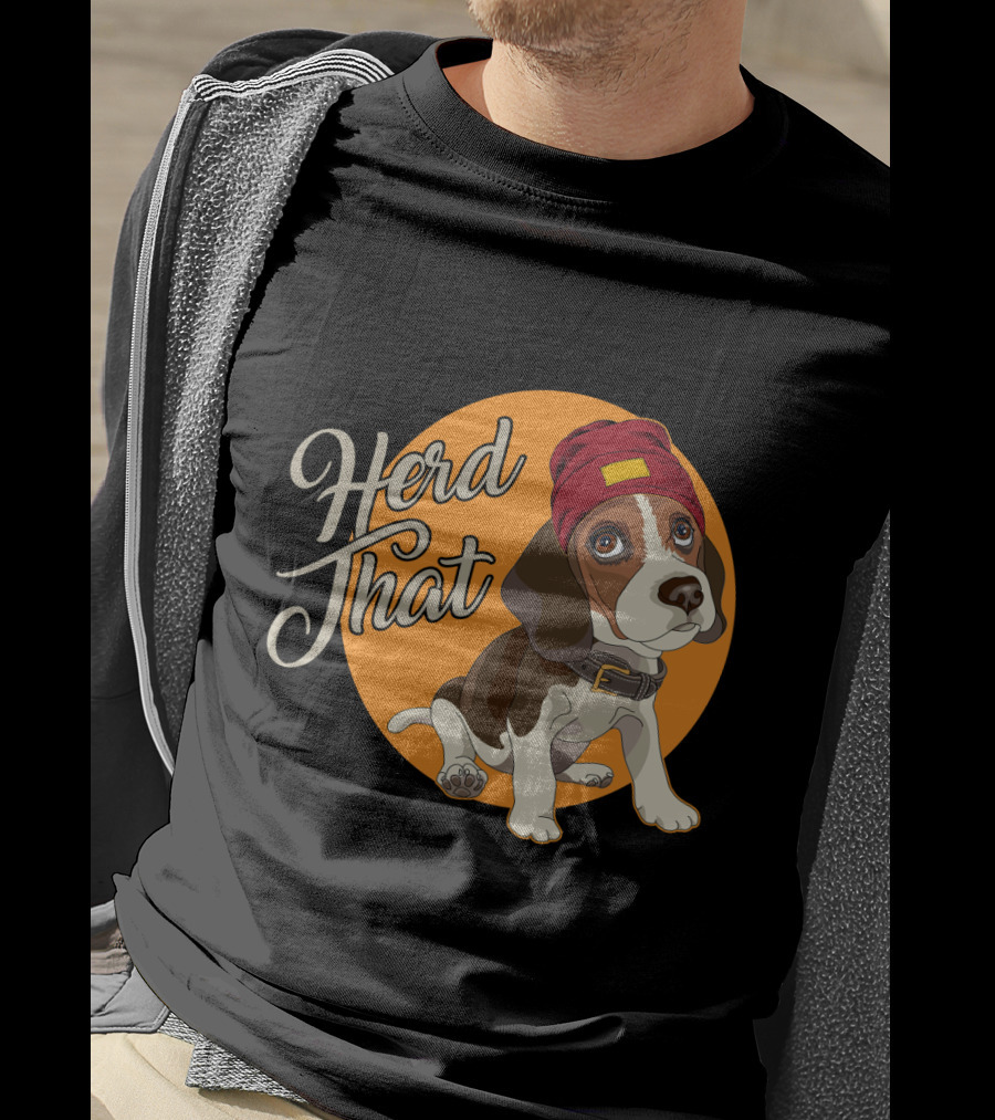 Herd That Beagle Animal Lover Dog Funny T-Shirt