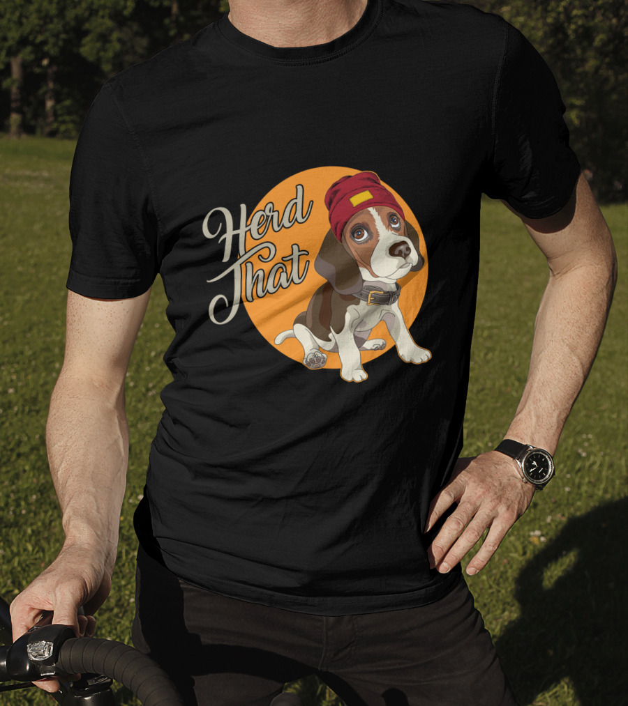 Herd That Beagle Animal Lover Dog Funny T-Shirt