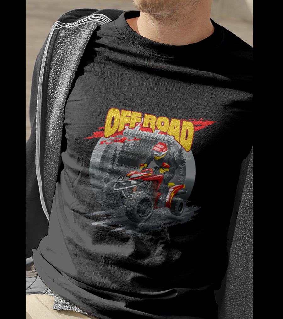 Off Road Adventure ATV Forest Racing T-Shirt
