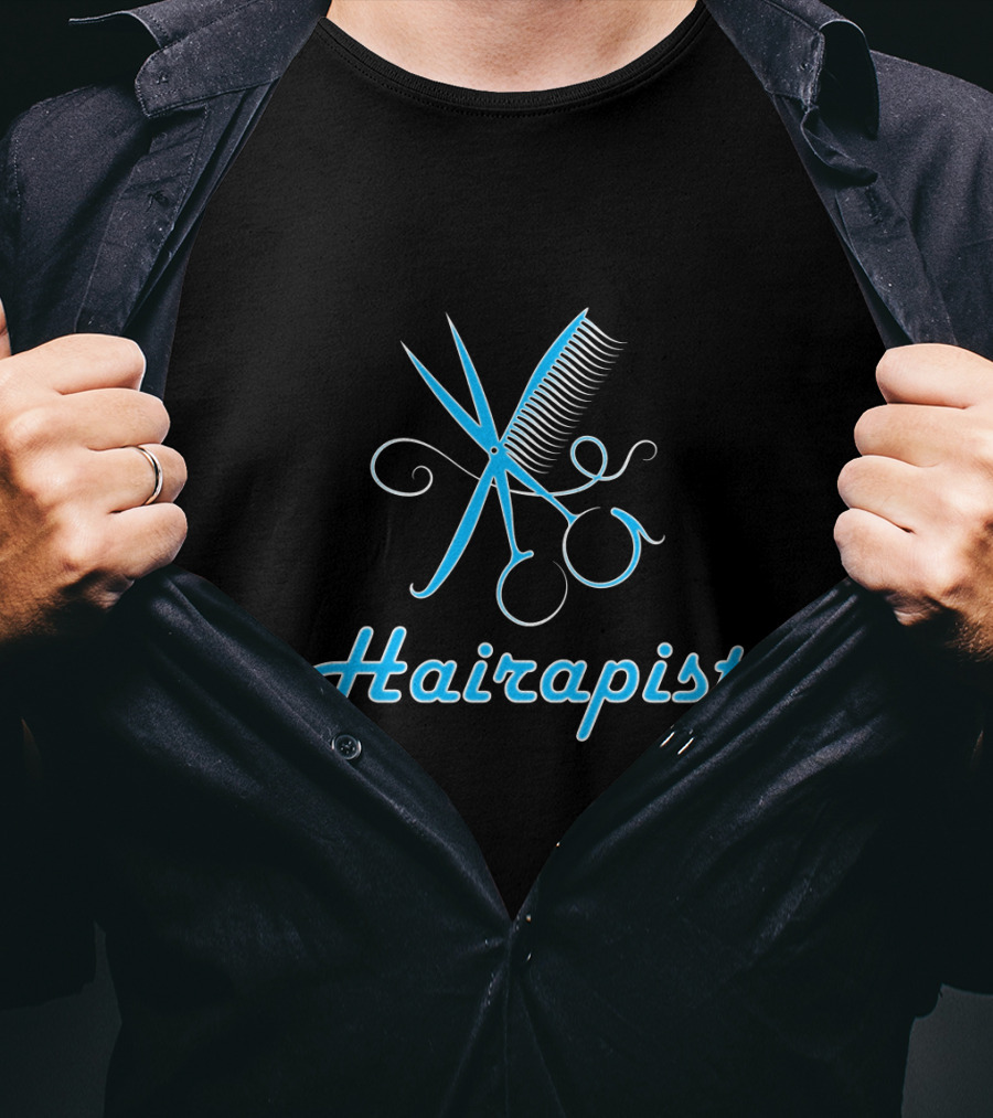 Hairapist Scissors Comb T-Shirt