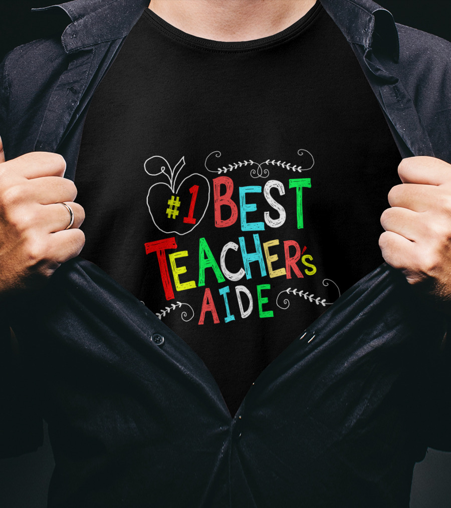 1 Best Teacher's Aide T-Shirt