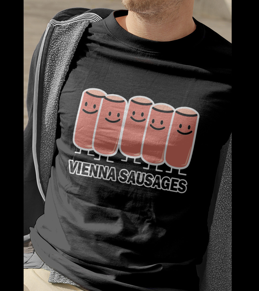 Vienna Sausages Happy Friends Smiling Quartet T-Shirt