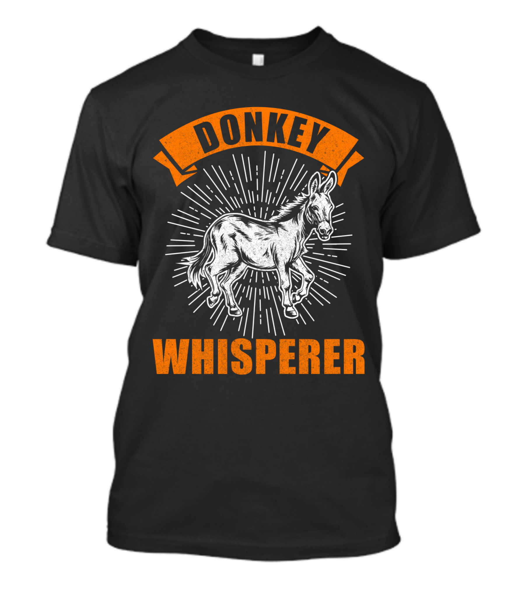 Donkey Whisperer Retro Animal T-Shirt