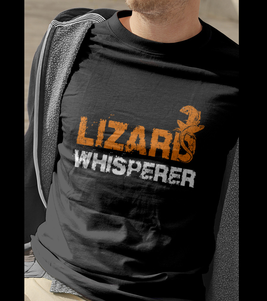 Lizard Whisperer Reptile Enthusiast T-Shirt