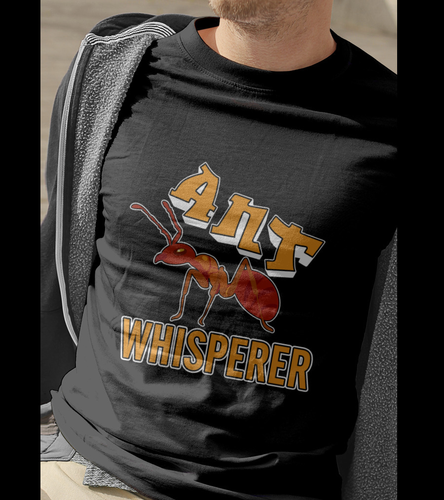 Ant Whisperer Red Ant Cartoon T-Shirt