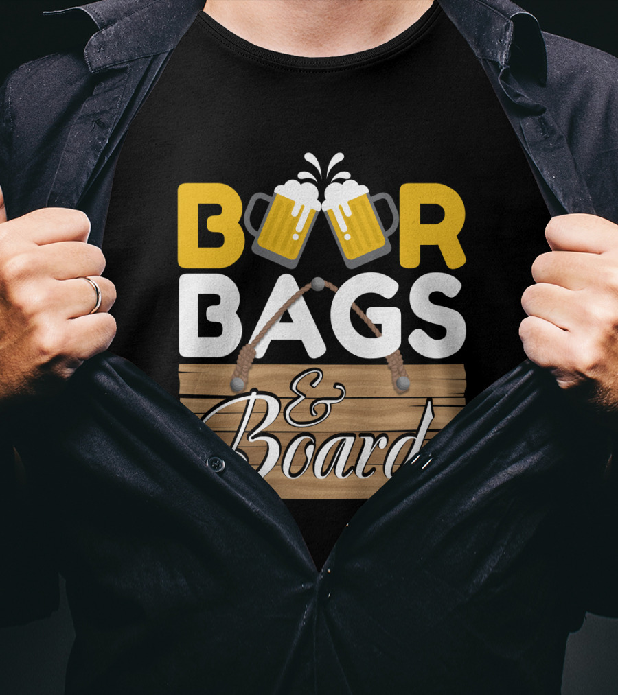 B Beer Bags And Boards T-Shirt
