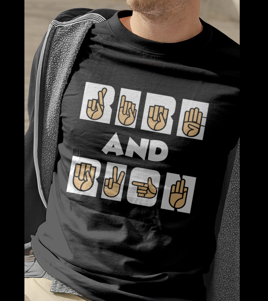 Rise And Sign ASL Lettering Hands T-Shirt